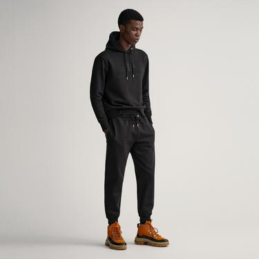  GANT Erkek Siyah Regular Fit Eşofman Altı