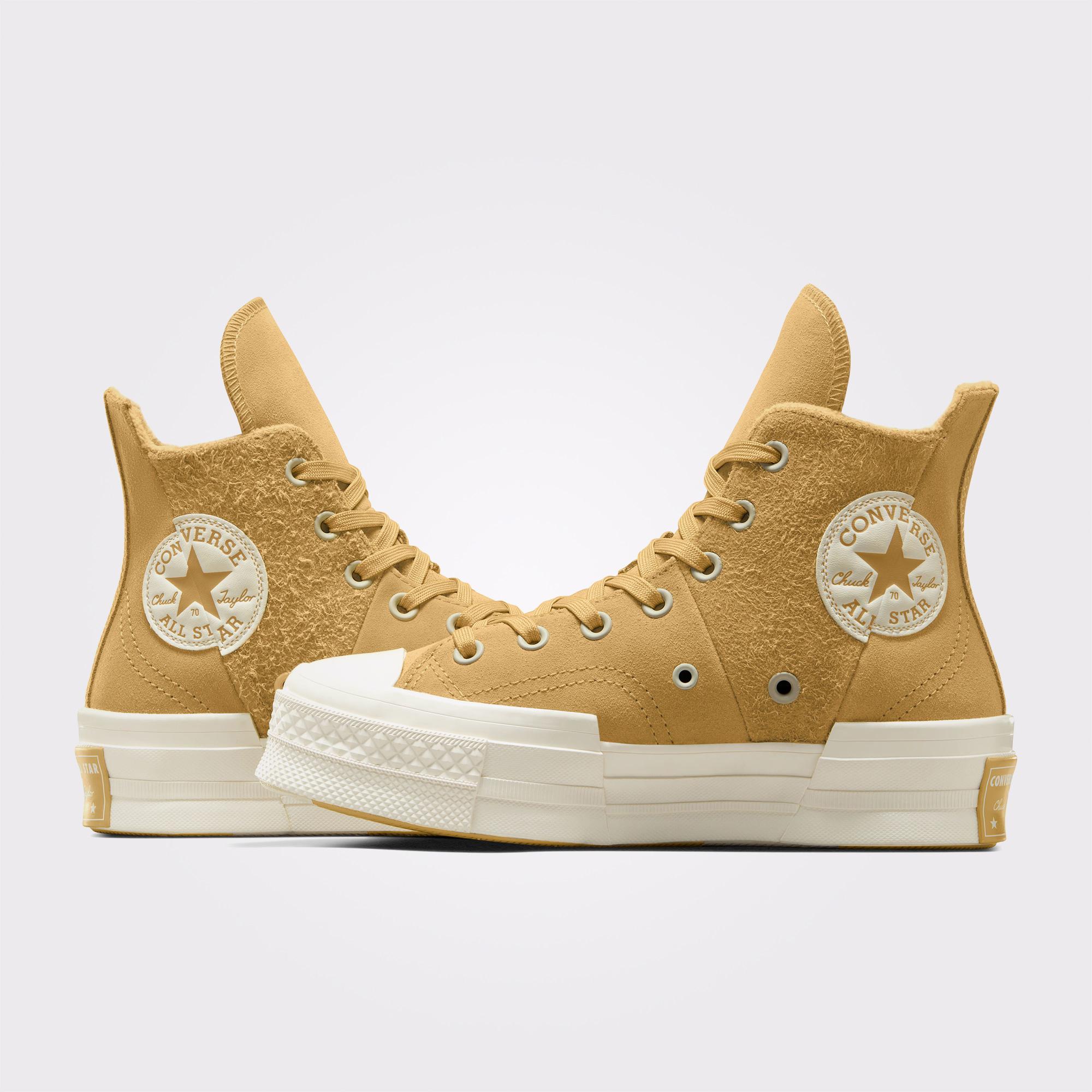 Converse Chuck 70 Plus Warm Winter Kadın Bej Sneaker