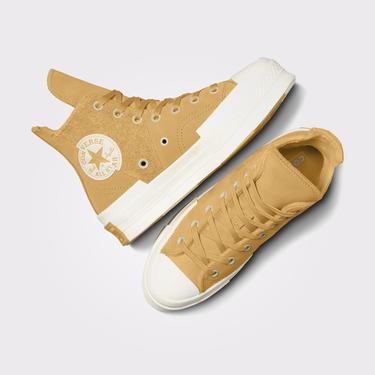  Converse Chuck 70 Plus Warm Winter Kadın Bej Sneaker