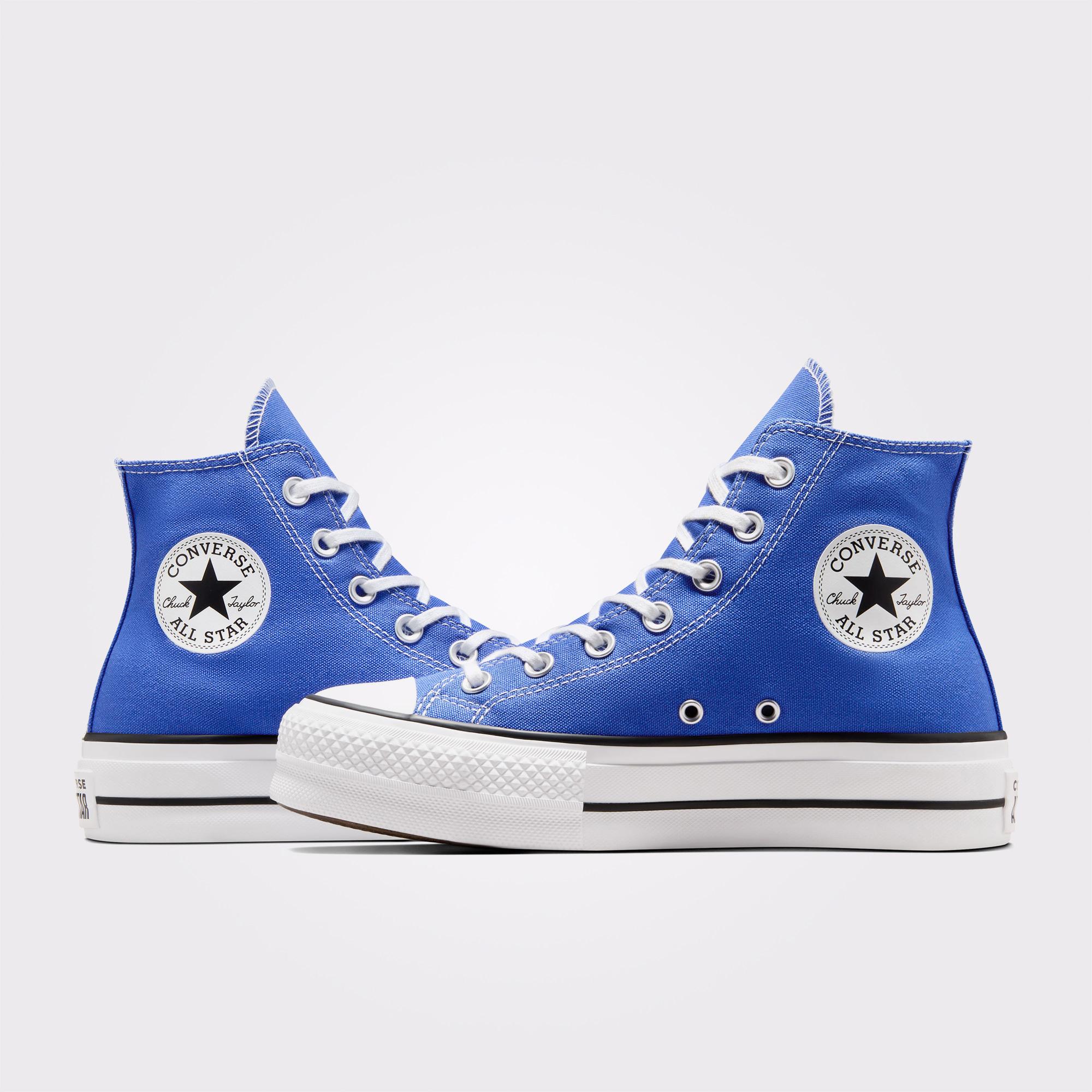 Converse Chuck Taylor All Star Lift Kadın Mavi Sneaker