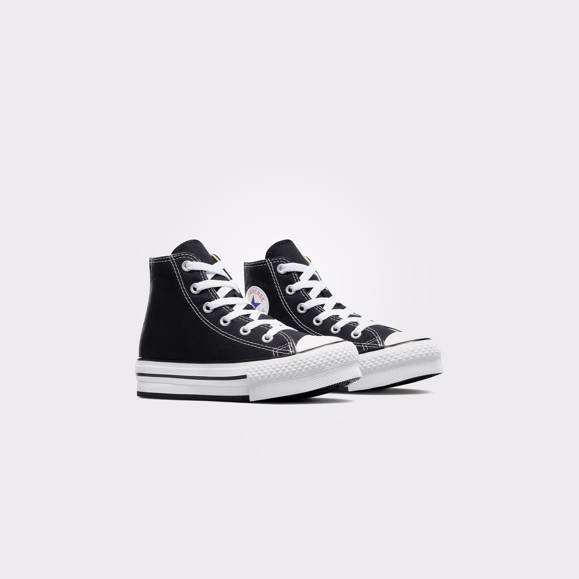 Converse Chuck Taylor All Star Eva Lift Çocuk Siyah Platform Sneaker