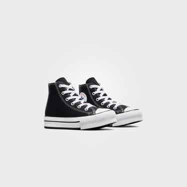  Converse Chuck Taylor All Star Eva Lift Çocuk Siyah Platform Sneaker