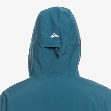  Quiksilver Mission Solid Jk Erkek Mavi Snowboard Ceketi