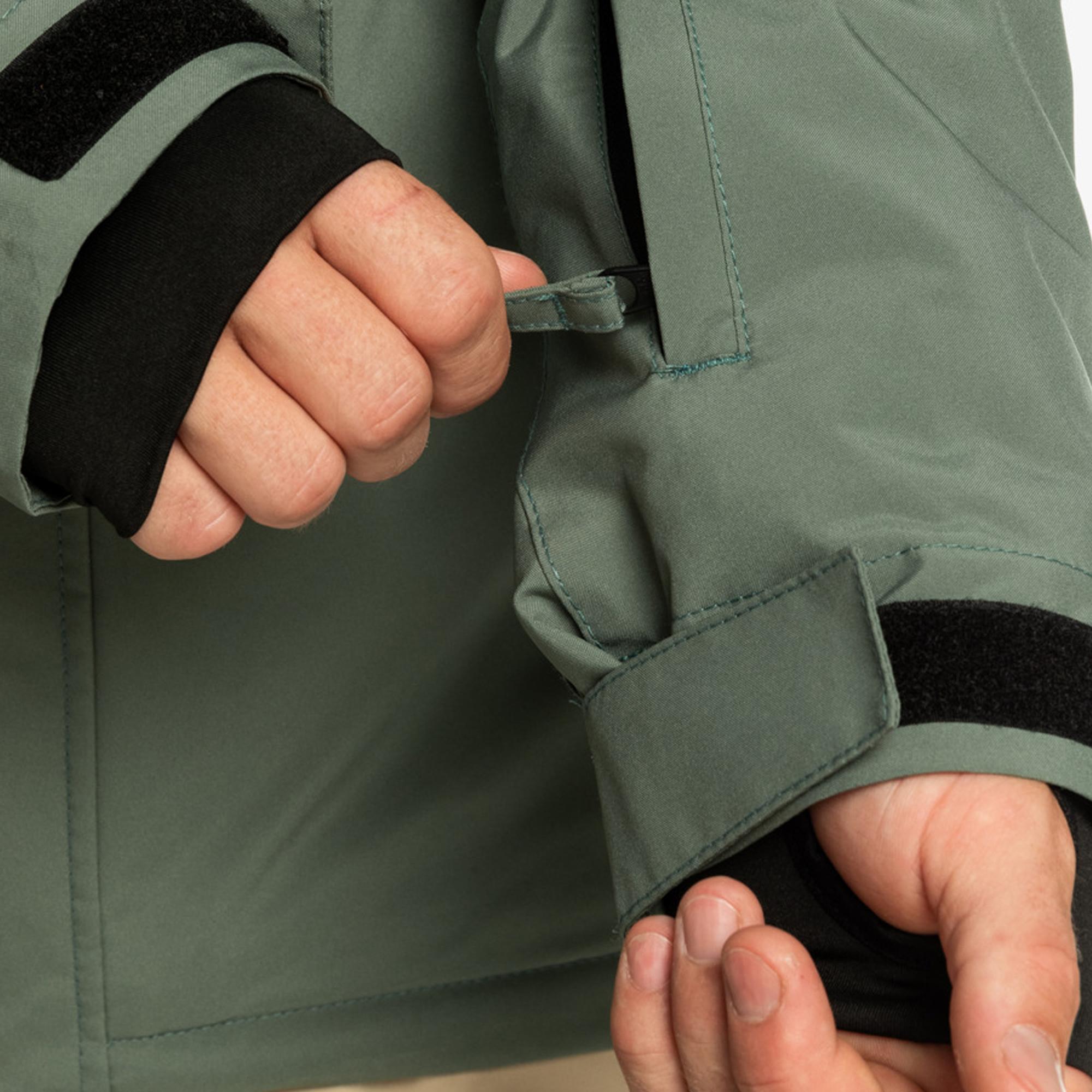 Quiksilver Mission Solid Jk Erkek Yeşil Snowboard Ceketi