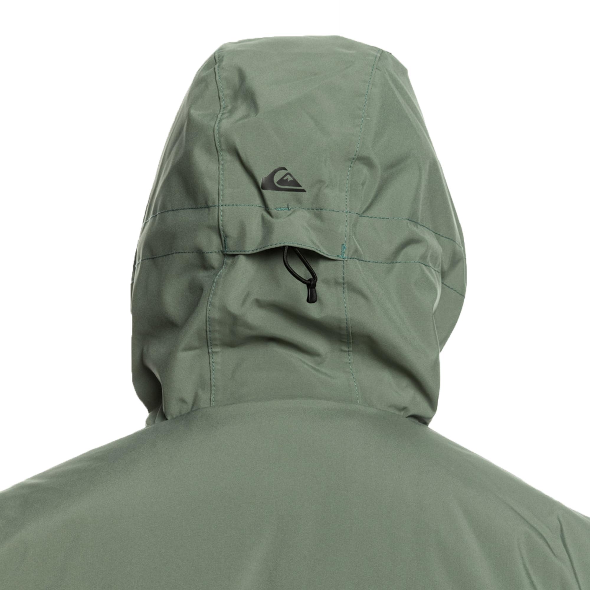 Quiksilver Mission Solid Jk Erkek Yeşil Snowboard Ceketi