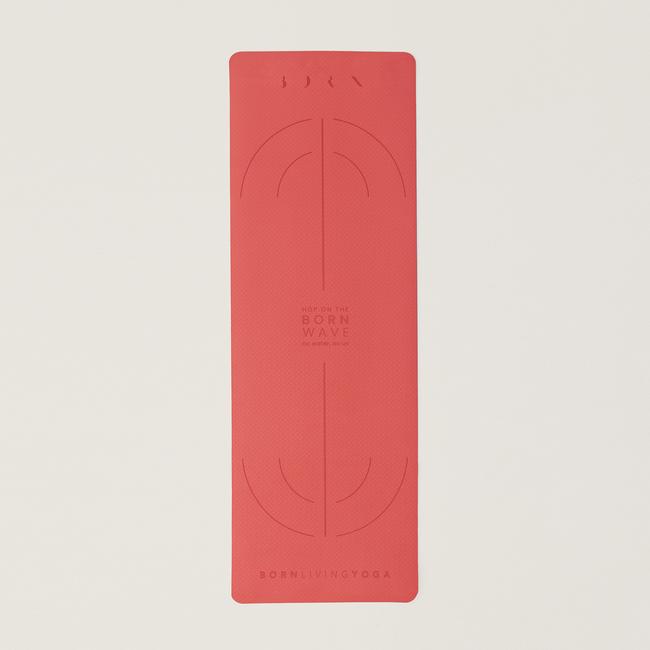  Born Mat Wave-6Mm Kadın Pembe Yoga Matı