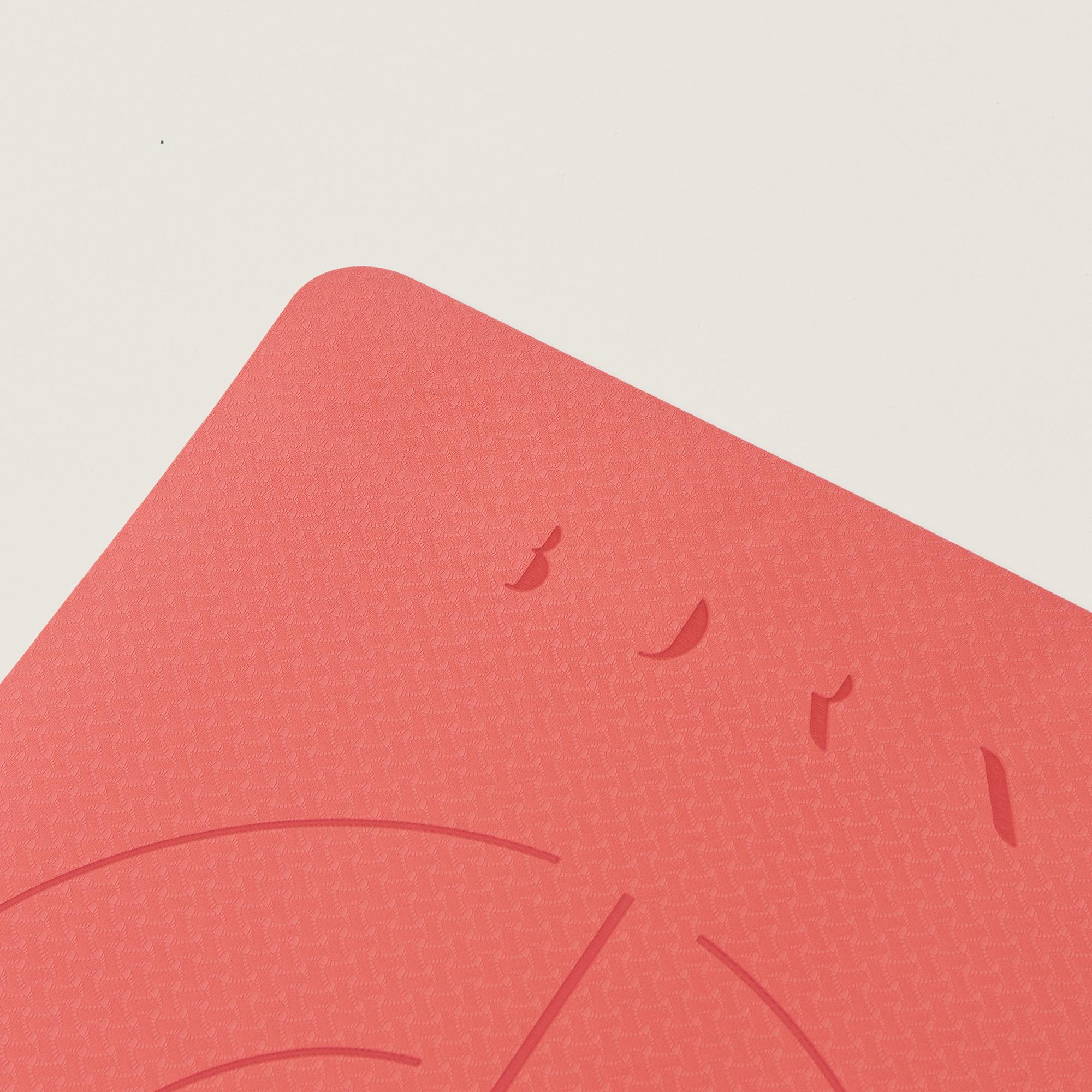 Born Mat Wave-6Mm Kadın Pembe Yoga Matı