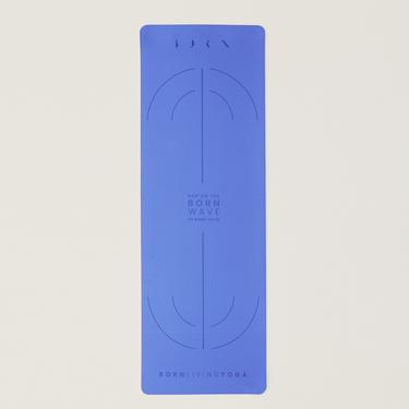  Born Mat Wave-6Mm Kadın Mavi Yoga Matı