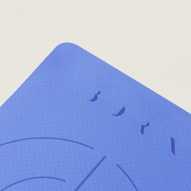  Born Mat Wave-6Mm Kadın Mavi Yoga Matı
