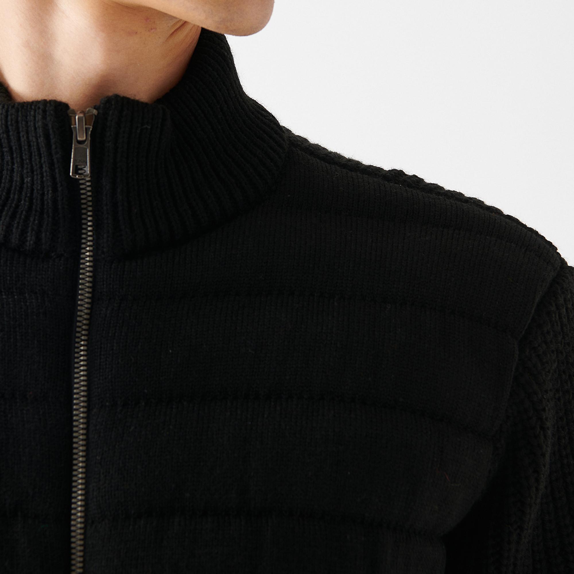 Mavi Fermuarlı Triko Ceket Regular Fit / Normal Kesim 070697-900