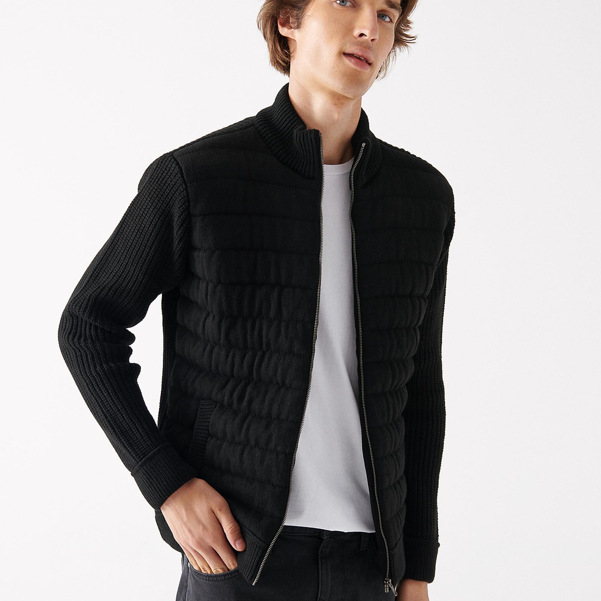 Mavi Fermuarlı Triko Ceket Regular Fit / Normal Kesim 070697-900