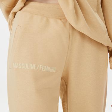  Sorbe Kadın Bej Eşofman Altı