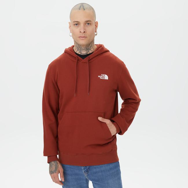  The North Face Seasonal Graphic Hoodie Erkek Kahverengi Sweatshirt