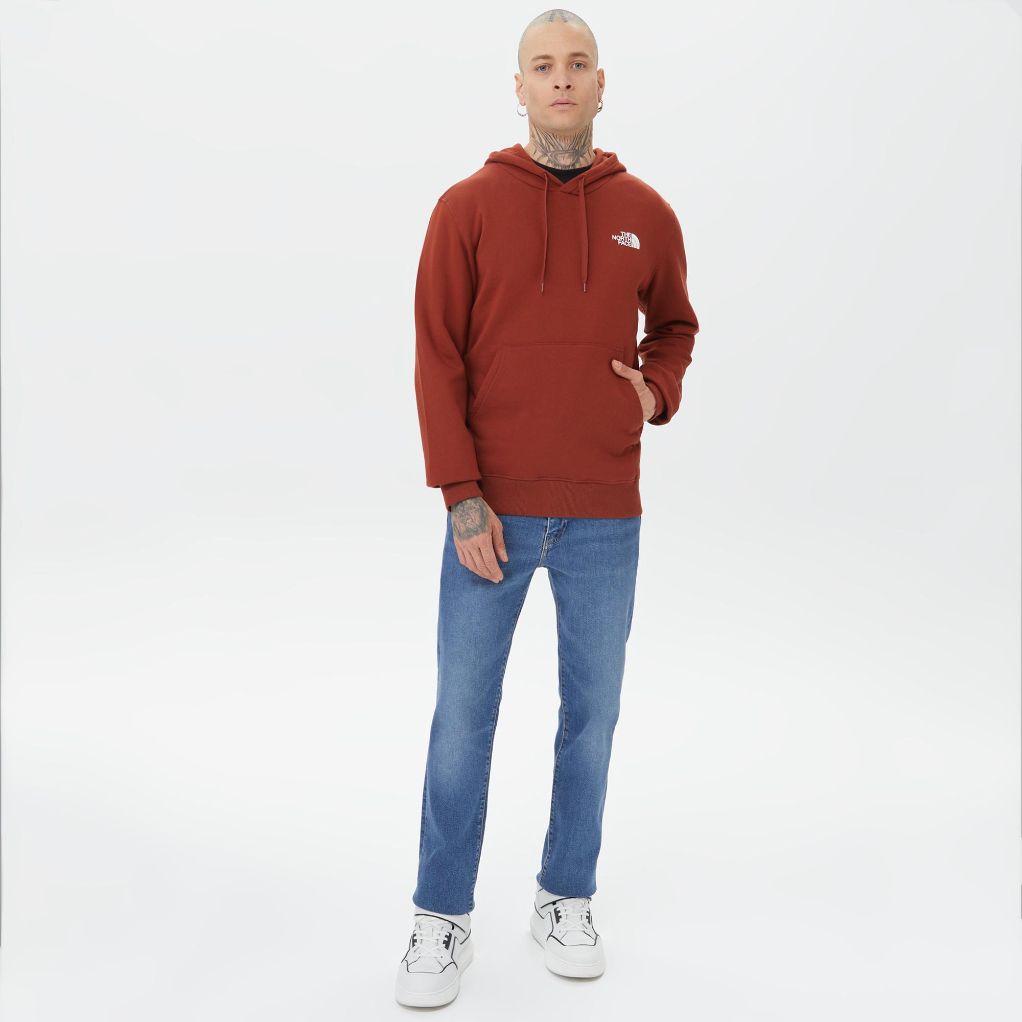 The North Face Seasonal Graphic Hoodie Erkek Kahverengi Sweatshirt