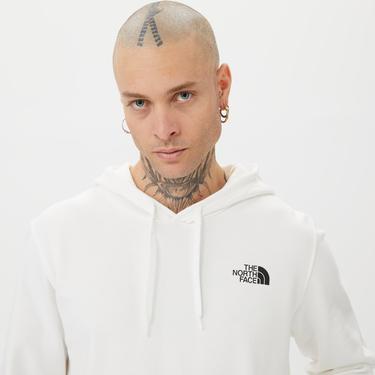  The North Face Seasonal Graphic Hoodie Erkek Beyaz Sweatshirt