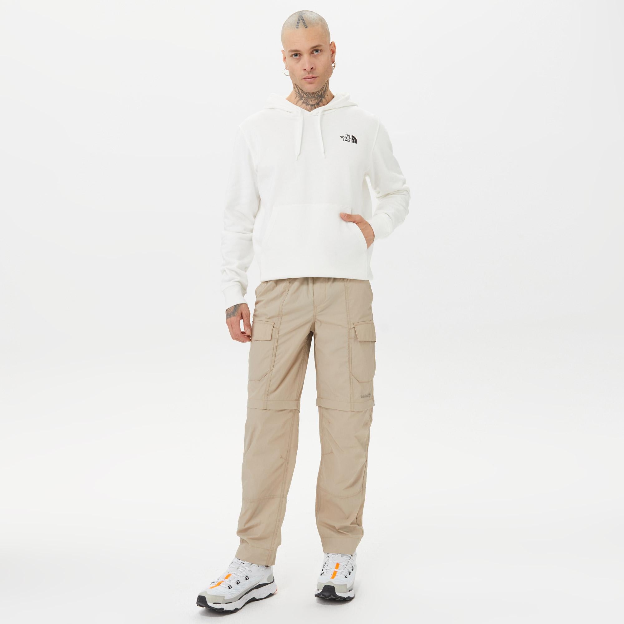 The North Face Seasonal Graphic Hoodie Erkek Beyaz Sweatshirt