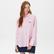 Sorbe Oversize Kadın Pembe Gömlek