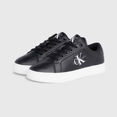  Calvin Klein Jeans Classic Cupsole Laceup Kadın Siyah Sneaker