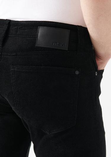  Mavi Hunter Siyah Kadife Pantolon 0020230269