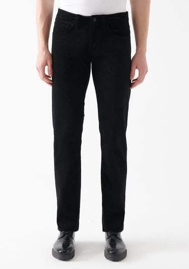  Mavi Hunter Siyah Kadife Pantolon 0020230269