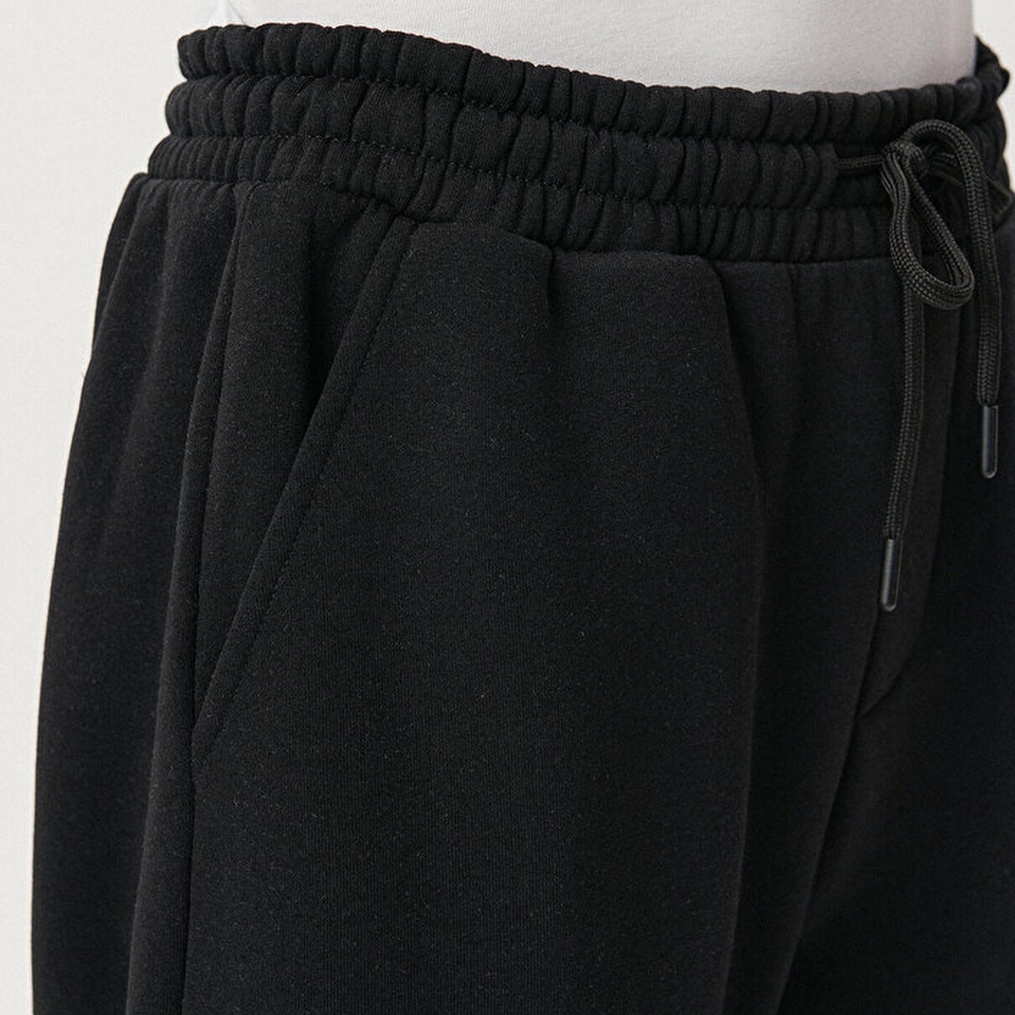 Mavi Mavi Logo Baskılı Siyah Eşofman Altı 0010208-900