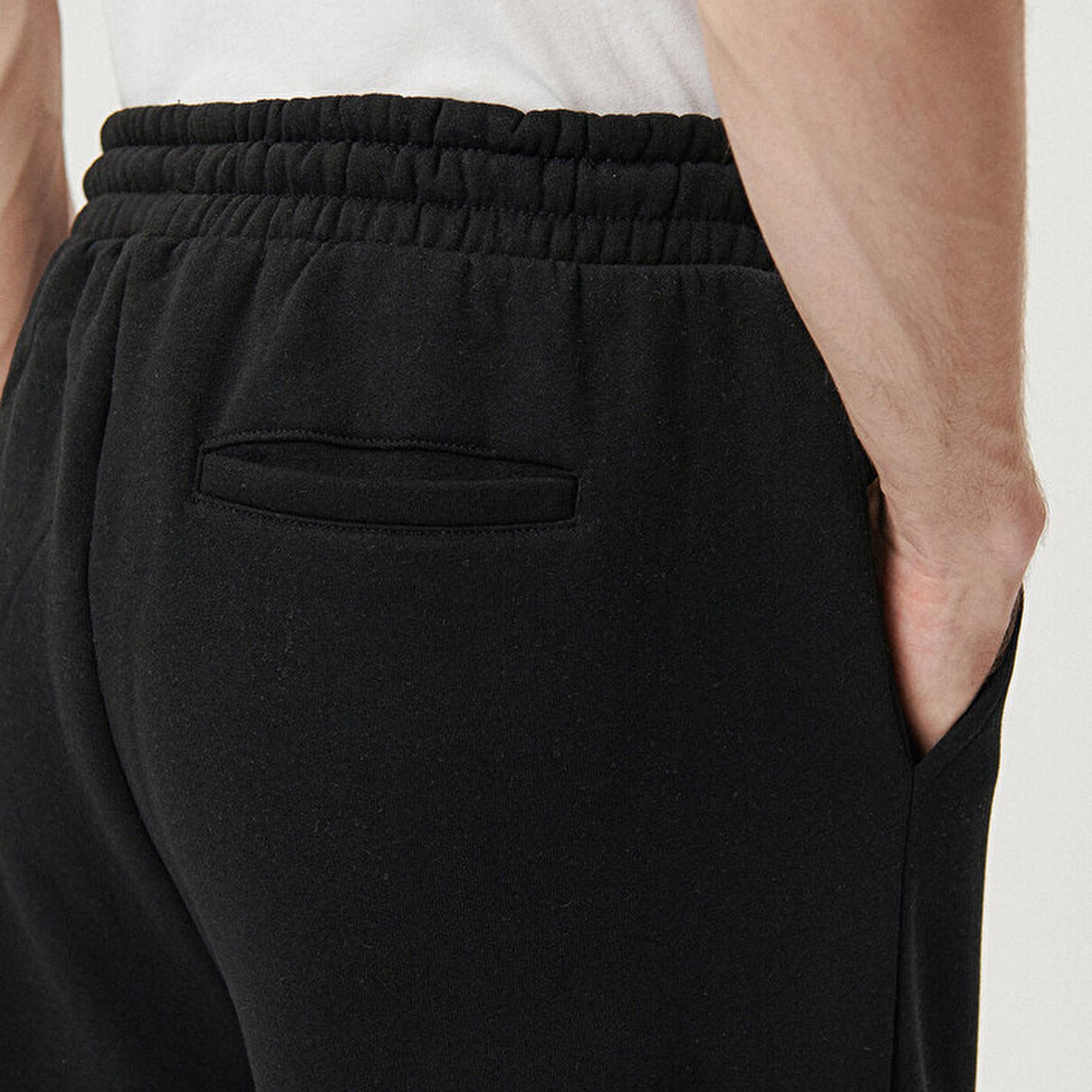 Mavi Mavi Logo Baskılı Siyah Eşofman Altı 0010208-900