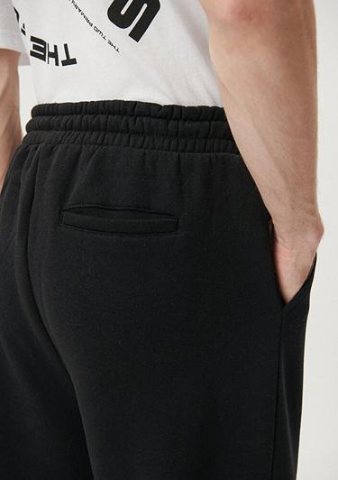  Mavi Mavi Logo Baskılı Siyah Eşofman Altı 0010208-900