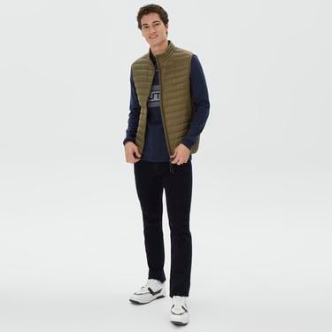  Nautica Erkek Yeşil Standart Fit Yelek
