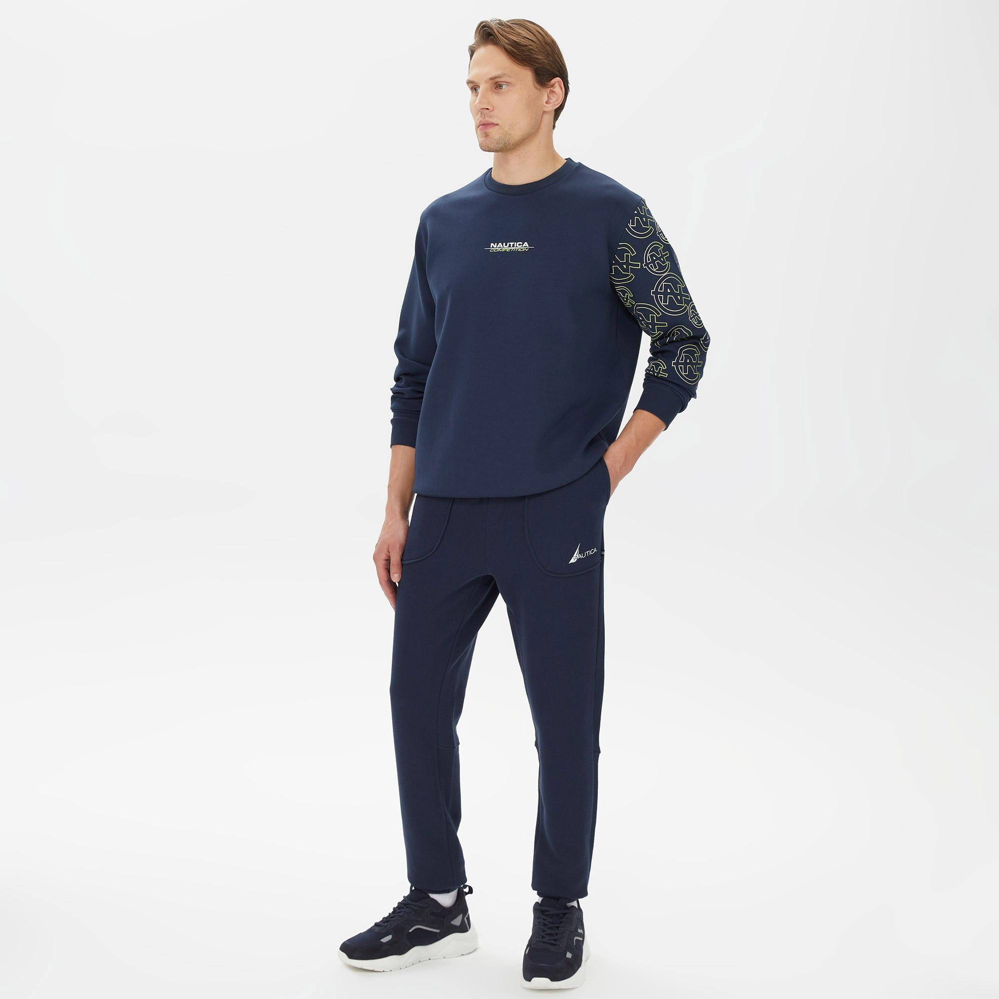 Nautica Erkek Lacivert Standart Fit Eşofman Altı