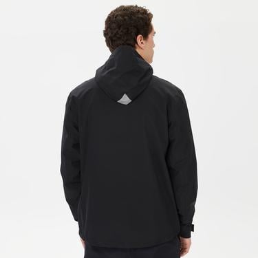  Nautica Erkek Siyah Su Kaydırma Özellikli Yağmurluk