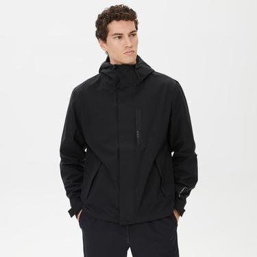  Nautica Erkek Siyah Su Kaydırma Özellikli Yağmurluk