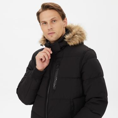  Nautica Erkek Siyah Mont