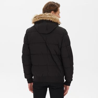  Nautica Erkek Siyah Mont