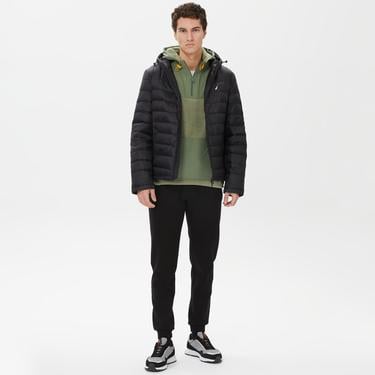  Nautica Erkek Siyah Standart Fit Mont