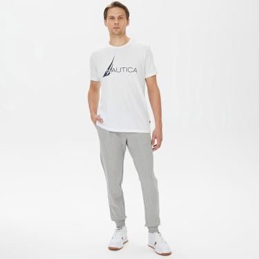  Nautica Erkek Gri Standart Fit Eşofman Altı