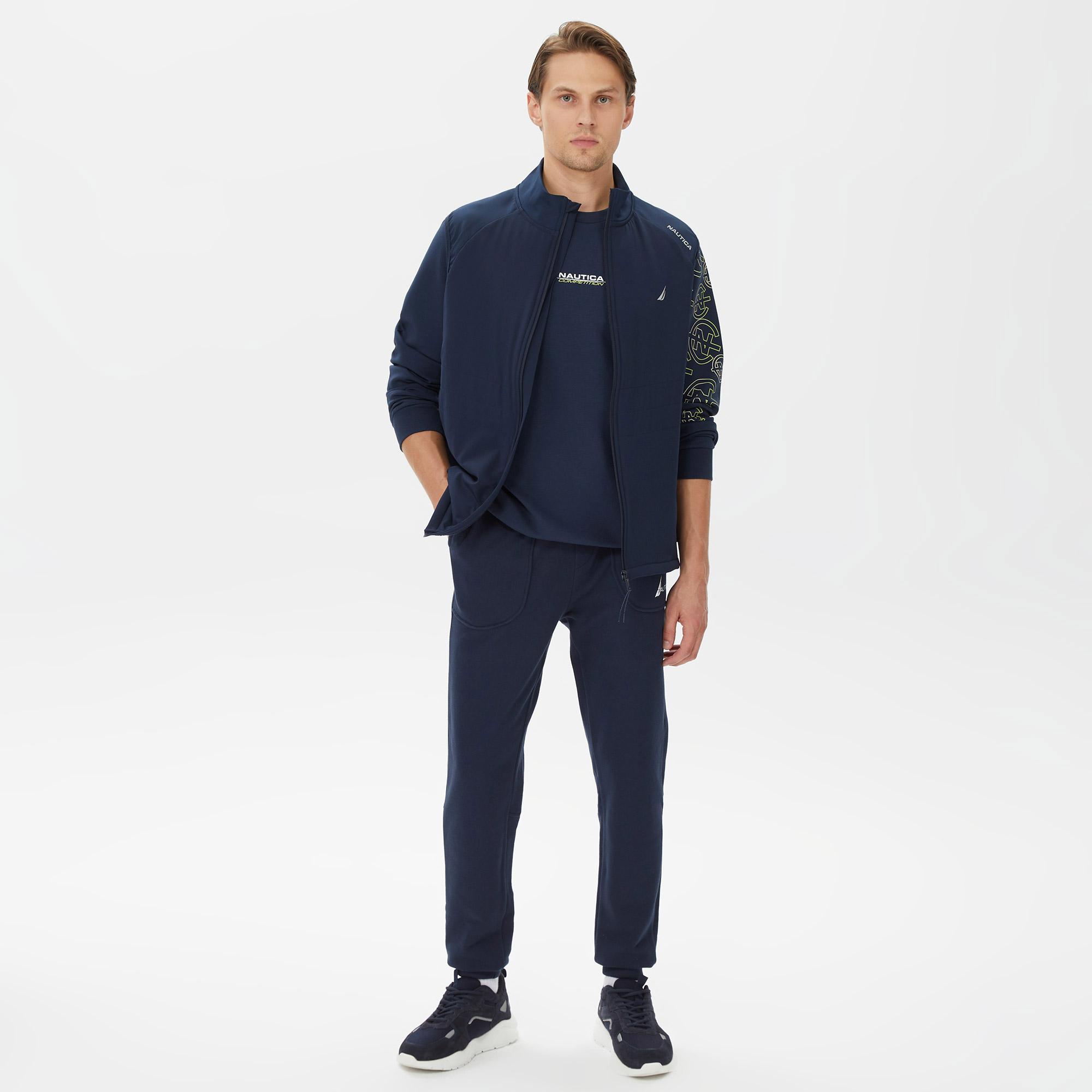 Nautica Erkek Lacivert Standart Fit Yelek