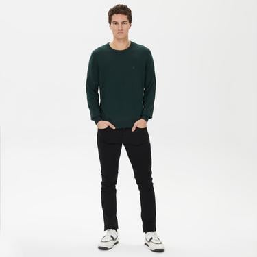  Nautica Erkek Yeşil Standart Fit Triko