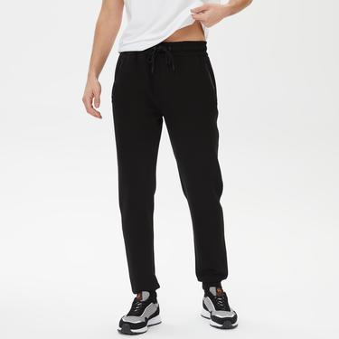  Nautica Erkek Siyah Standart Fit Eşofman Altı