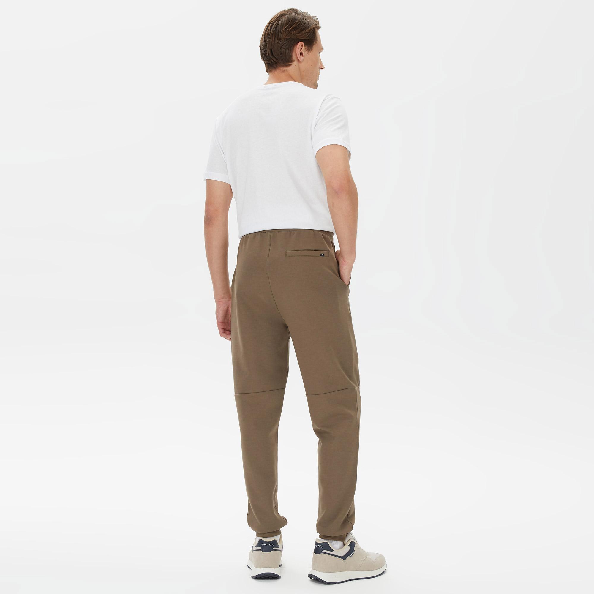 Nautica Erkek Kahverengi Standart Fit Eşofman Altı