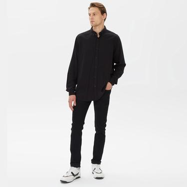  Nautica Erkek Siyah Classic Fit Gömlek