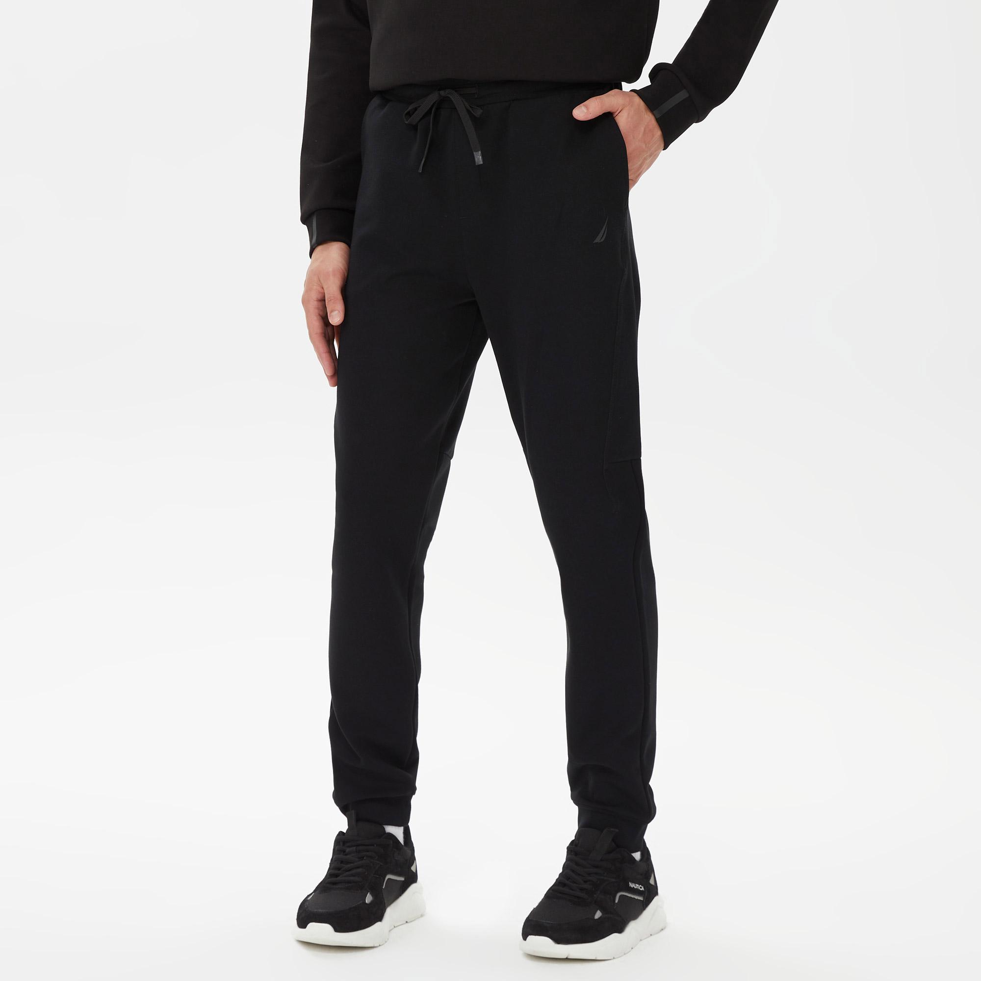 Nautica Erkek Siyah Standart Fit Eşofman Altı