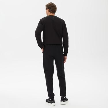  Nautica Erkek Siyah Standart Fit Eşofman Altı