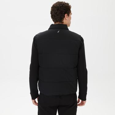  Nautica Erkek Siyah Standart Fit Yelek