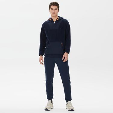  Nautica Erkek Lacivert Standart Fit Kapüşonlu Sweatshirt
