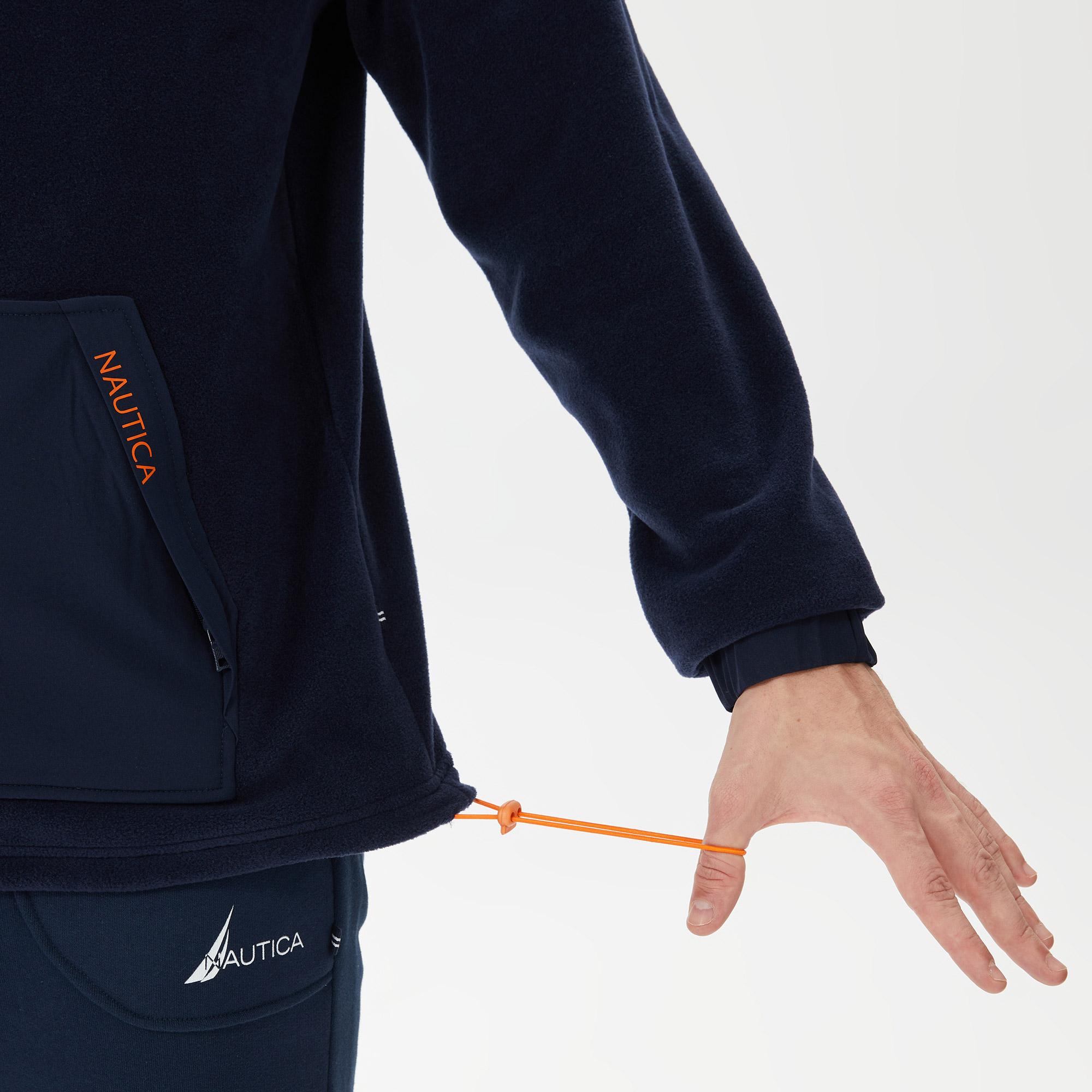 Nautica Erkek Lacivert Standart Fit Kapüşonlu Sweatshirt