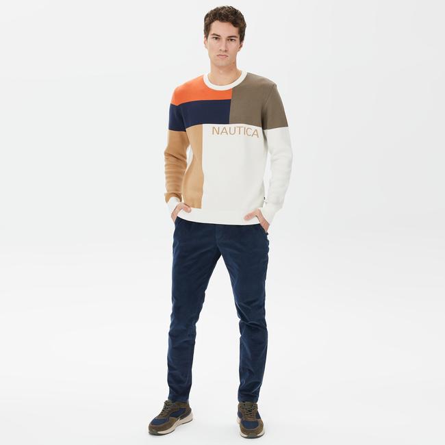  Nautica Erkek Lacivert Kadife Pantolon