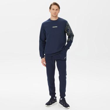  Nautica Erkek Lacivert Standart Fit Sweatshirt