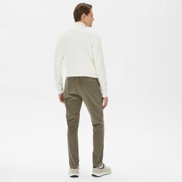  Nautica Erkek Yeşil Kadife Pantolon