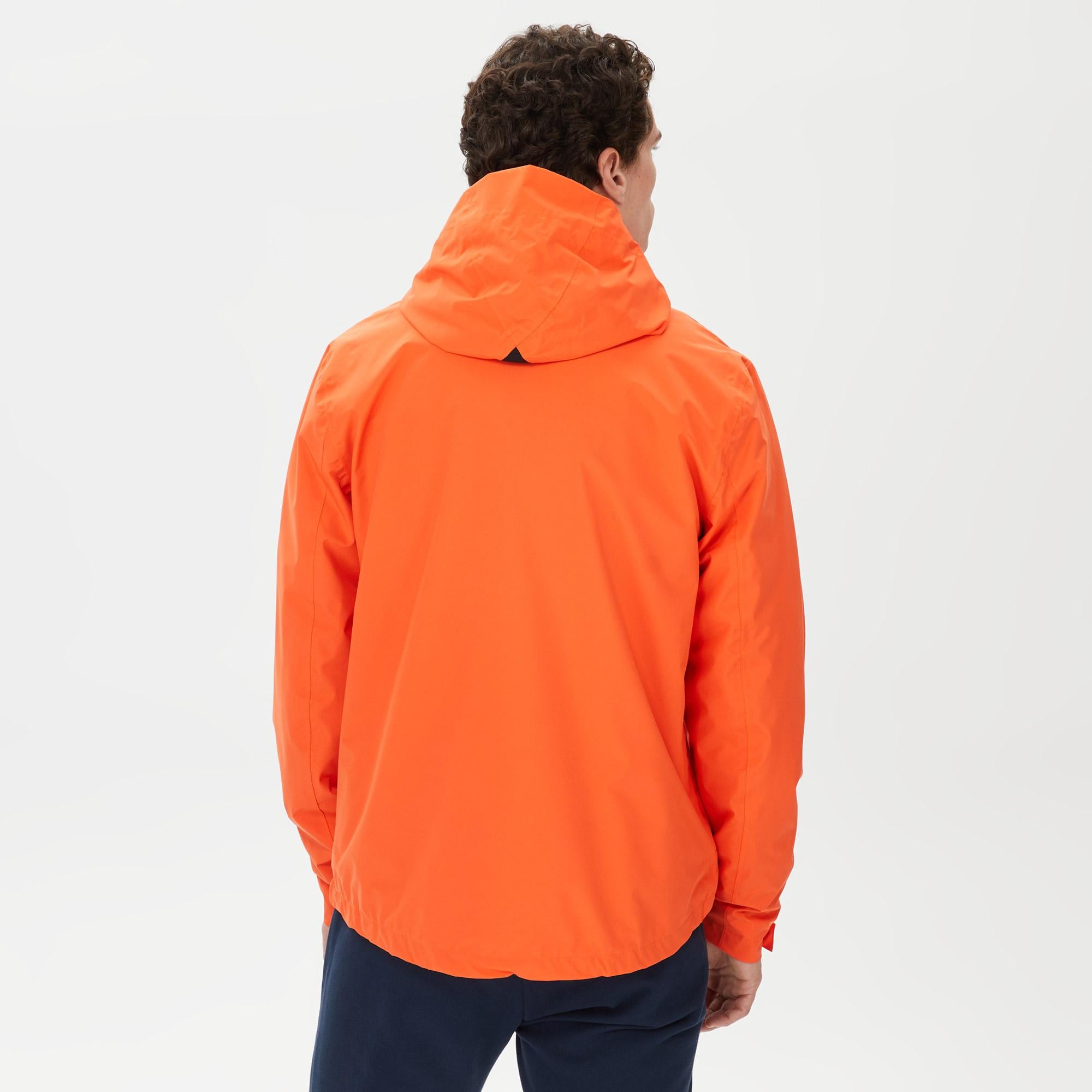 Nautica Erkek Turuncu Su Kaydırma Özellikli Yağmurluk