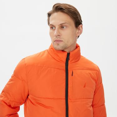  Nautica Erkek Turuncu Standart Fit Mont